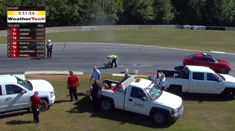 Illustration for article titled Road Atlanta Is Falling Apart In The Middle Of Petit Le Mans